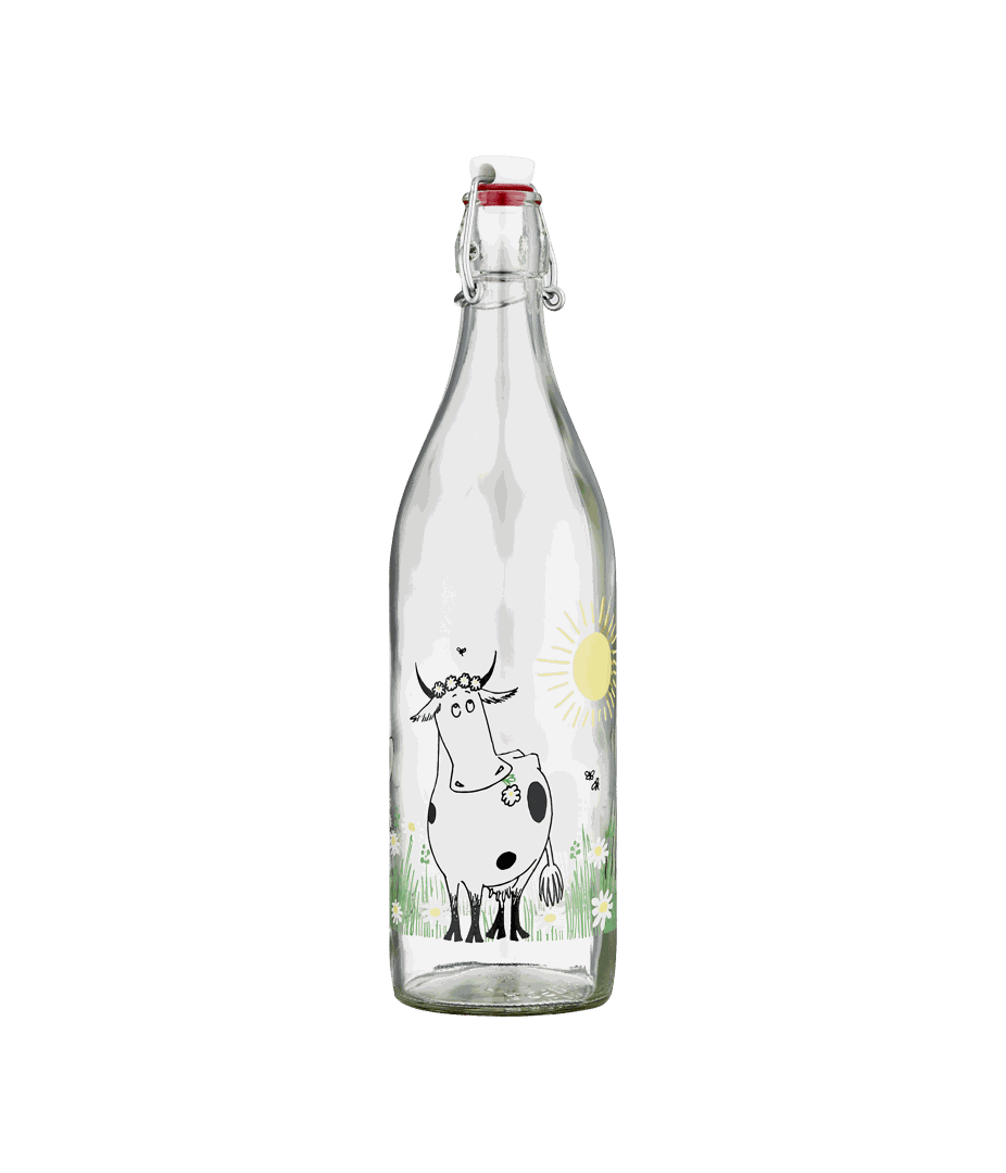 Moomin glasflaske Engen 1L - Dsignhouse 774-100-09