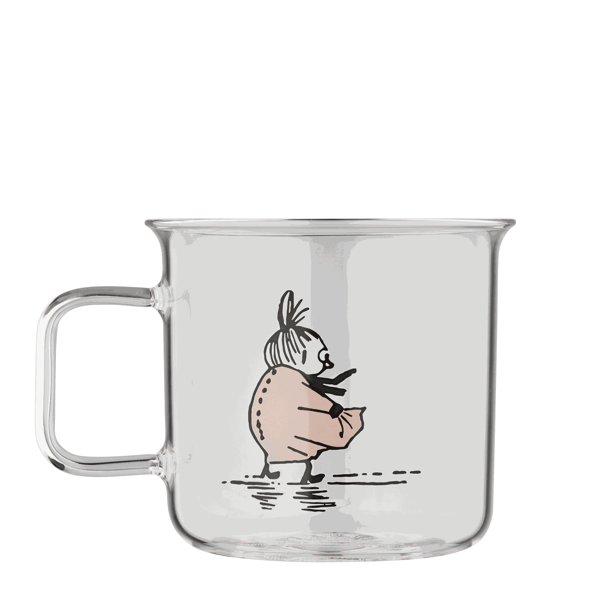 Moomin glaskrus - 3,5 dl Originals, Lille My, klar - Dsignhouse 716-035-08
