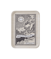 Mumitroldene bakke 42x32 cm the Map SWE - Dsignhouse