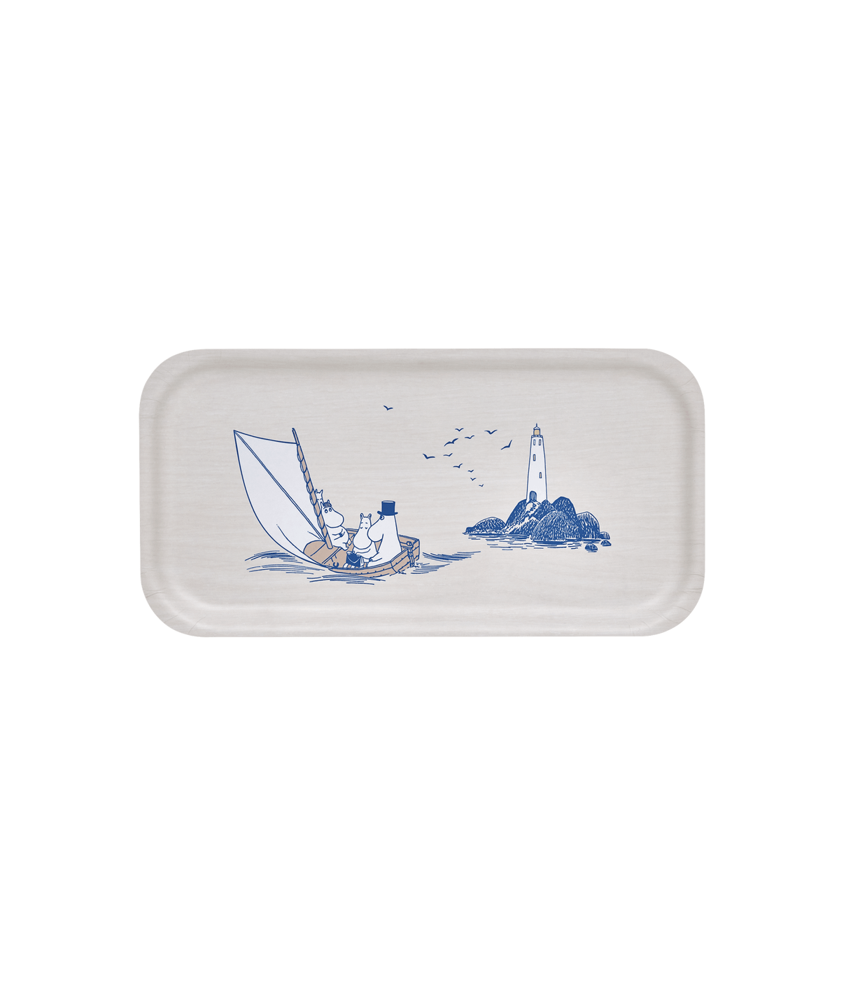 Mumitroldene bakke 43x22 cm, Sailors - Dsignhouse