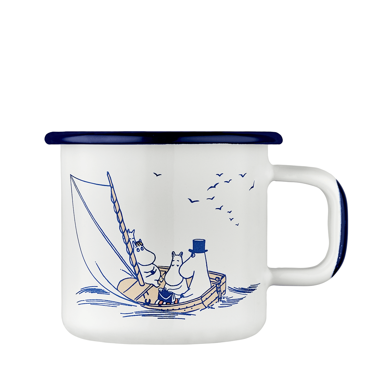 Mumitroldene emaljekrus 3,7 dl - Sailors - Dsignhouse