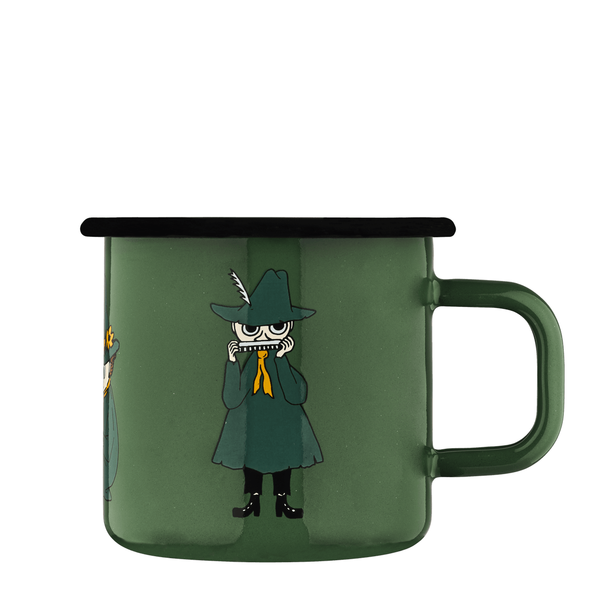 Mumitroldene emaljekrus 3,7 dl - Snusmumrikken, grøn - Dsignhouse