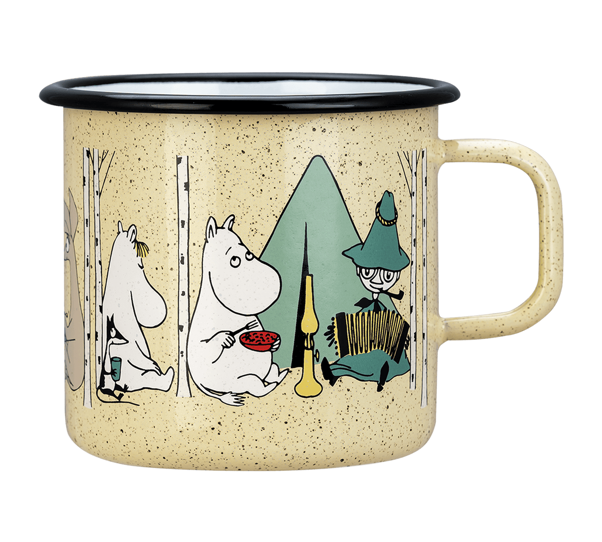 Mumitroldene emaljekrus 8 dl - Campers - Dsignhouse