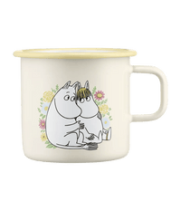 Mumitroldene emaljekrus Blomster 5,5dl - Dsignhouse