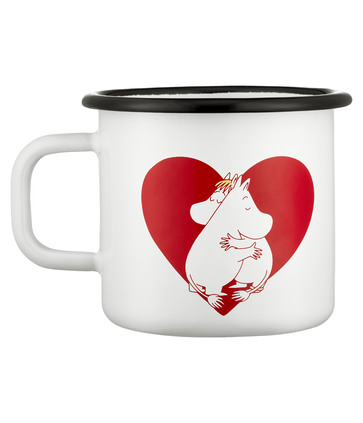 Mumitroldene emaljekrus Hjerte 3,7dl - Dsignhouse