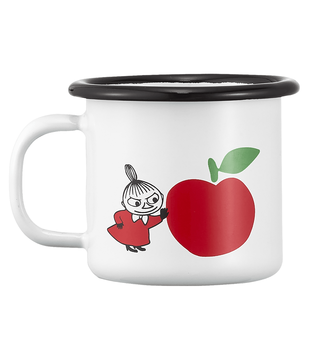 Mumitroldene emaljekrus Joyful Apples 1,5dl - Dsignhouse