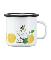 Mumitroldene emaljekrus Joyful Apples 2,5dl - Dsignhouse