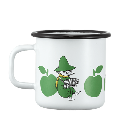 Mumitroldene emaljekrus Joyful Apples 3,7dl - Dsignhouse