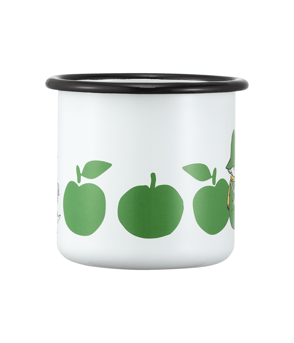 Mumitroldene emaljekrus Joyful Apples 3,7dl - Dsignhouse