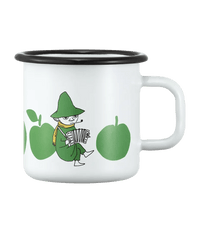 Mumitroldene emaljekrus Joyful Apples 3,7dl - Dsignhouse