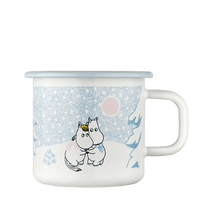 Mumitroldene emaljekrus Let it Snow 3,7dl - Dsignhouse