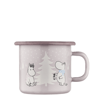 Mumitroldene emaljekrus Snefald 2,5dl - Dsignhouse