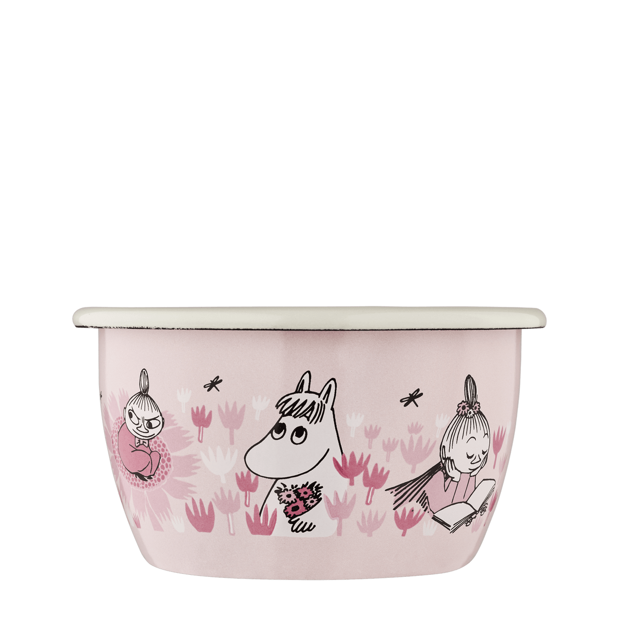 Mumitroldene emaljeskål 3 dl - Girls - Dsignhouse