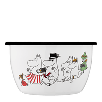 Mumitroldene emaljeskål 6 dl - Moominvalley - Dsignhouse