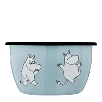 Mumitroldene emaljeskål 6 dl - Mumitroldene, lyseblå - Dsignhouse