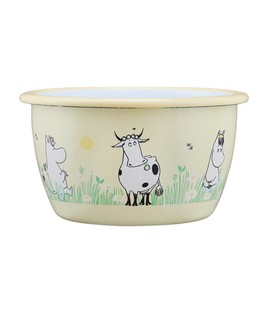 Mumitroldene emaljeskål Engen 3dl - Dsignhouse