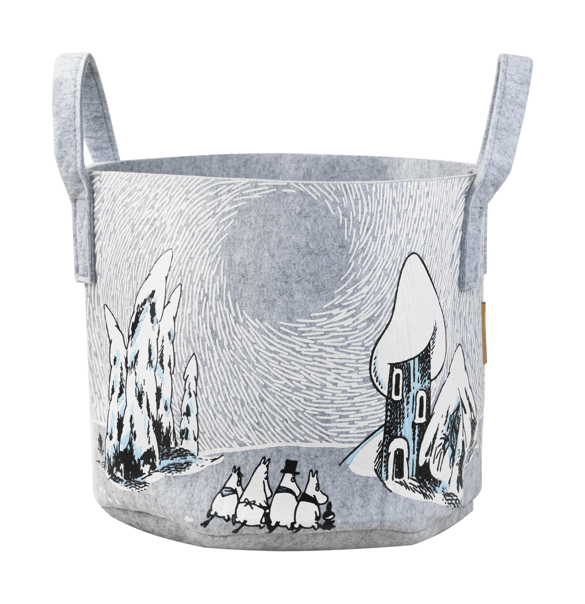 Mumitroldene filtkurv - Snowy Valley 30L - Dsignhouse