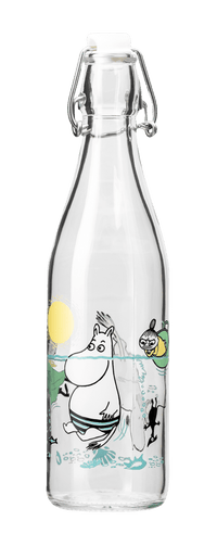 Mumitroldene glasflaske 0,5L Fun in the Water - Dsignhouse