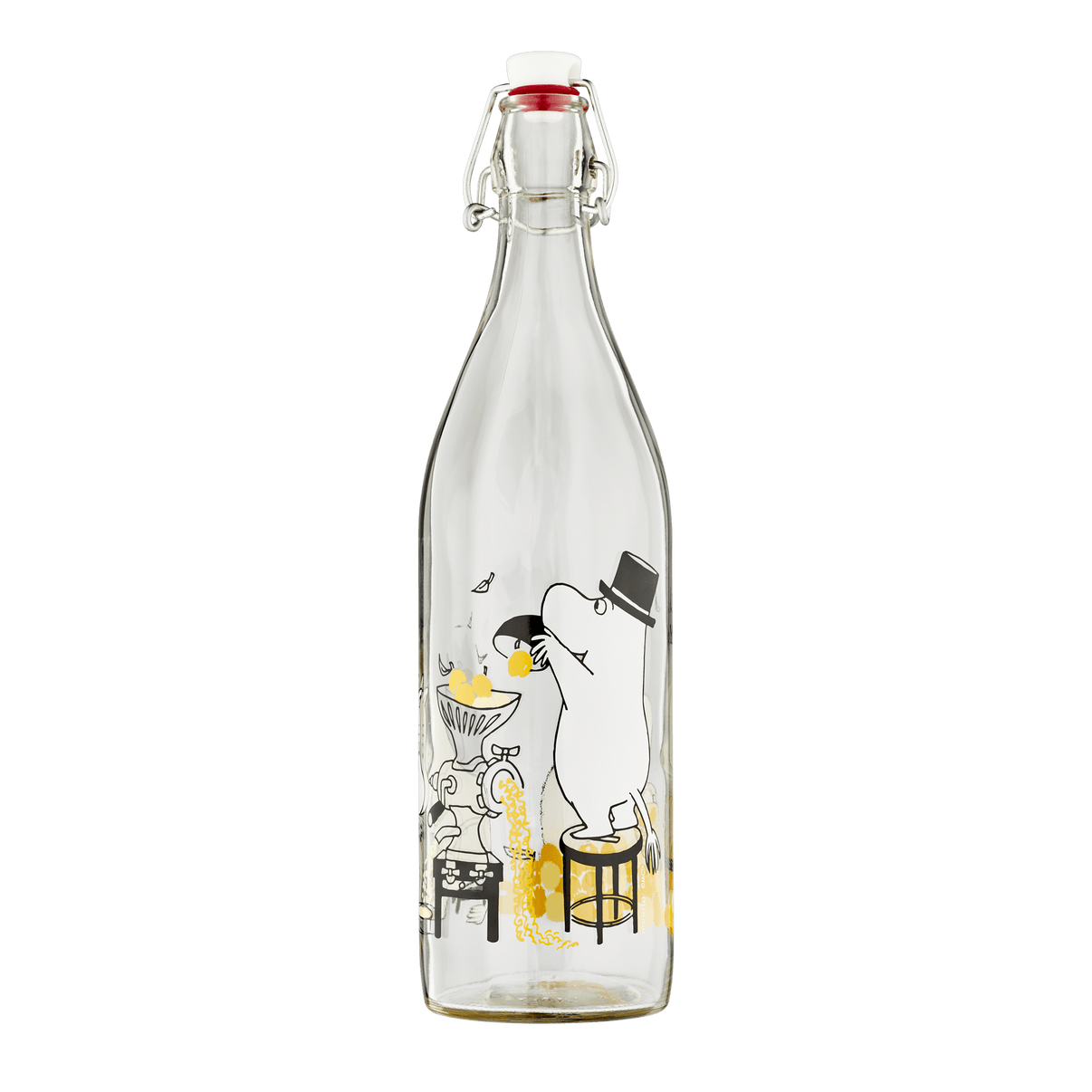 Mumitroldene glasflaske 1L Fruits - Dsignhouse