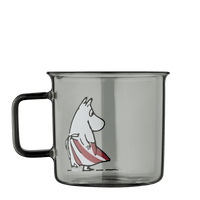 Mumitroldene glaskrus - 3,5 dl Originals, Mumimor, grå - Dsignhouse