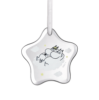 Mumitroldene glasornament Snorkfrøken og Mumitrolden - Dsignhouse