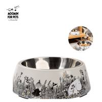 Mumitroldene hundeskål L - grå - Dsignhouse