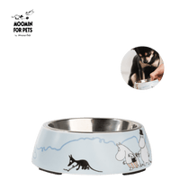 Mumitroldene hundeskål S - blå - Dsignhouse