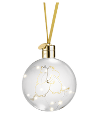 Mumitroldene Julekugle med LED - lys Mumi 80 11cm - Dsignhouse