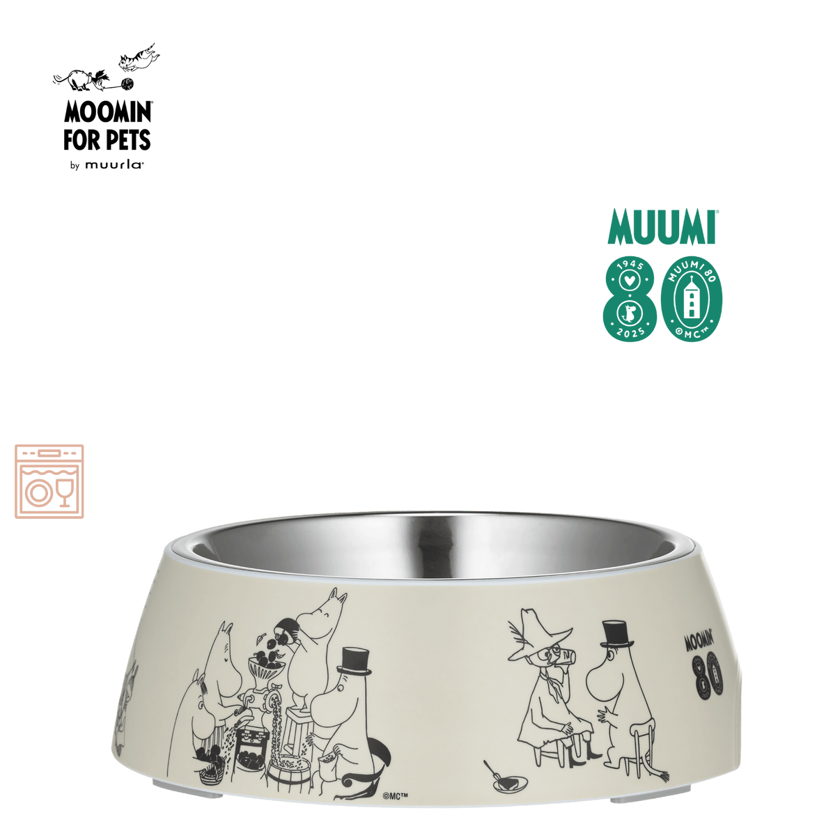 Mumitroldene madskål til kæledyr Mumitroldene 80 L - Dsignhouse