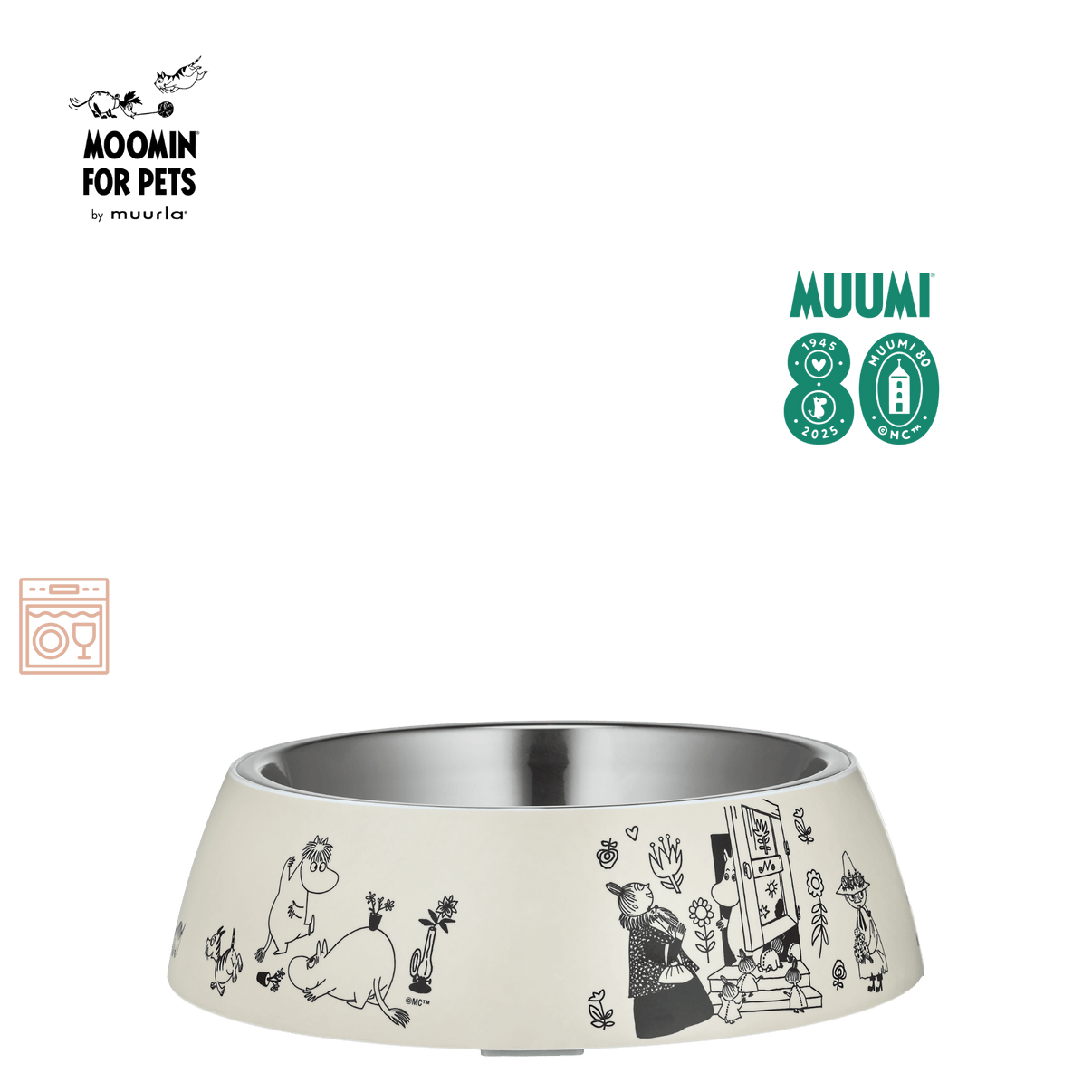 Mumitroldene madskål til kæledyr Mumitroldene 80 XL - Dsignhouse