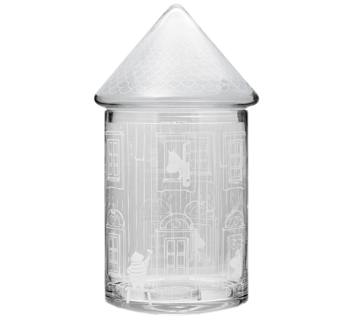 Mumitroldene Moomihouse glas krukke - Dsignhouse