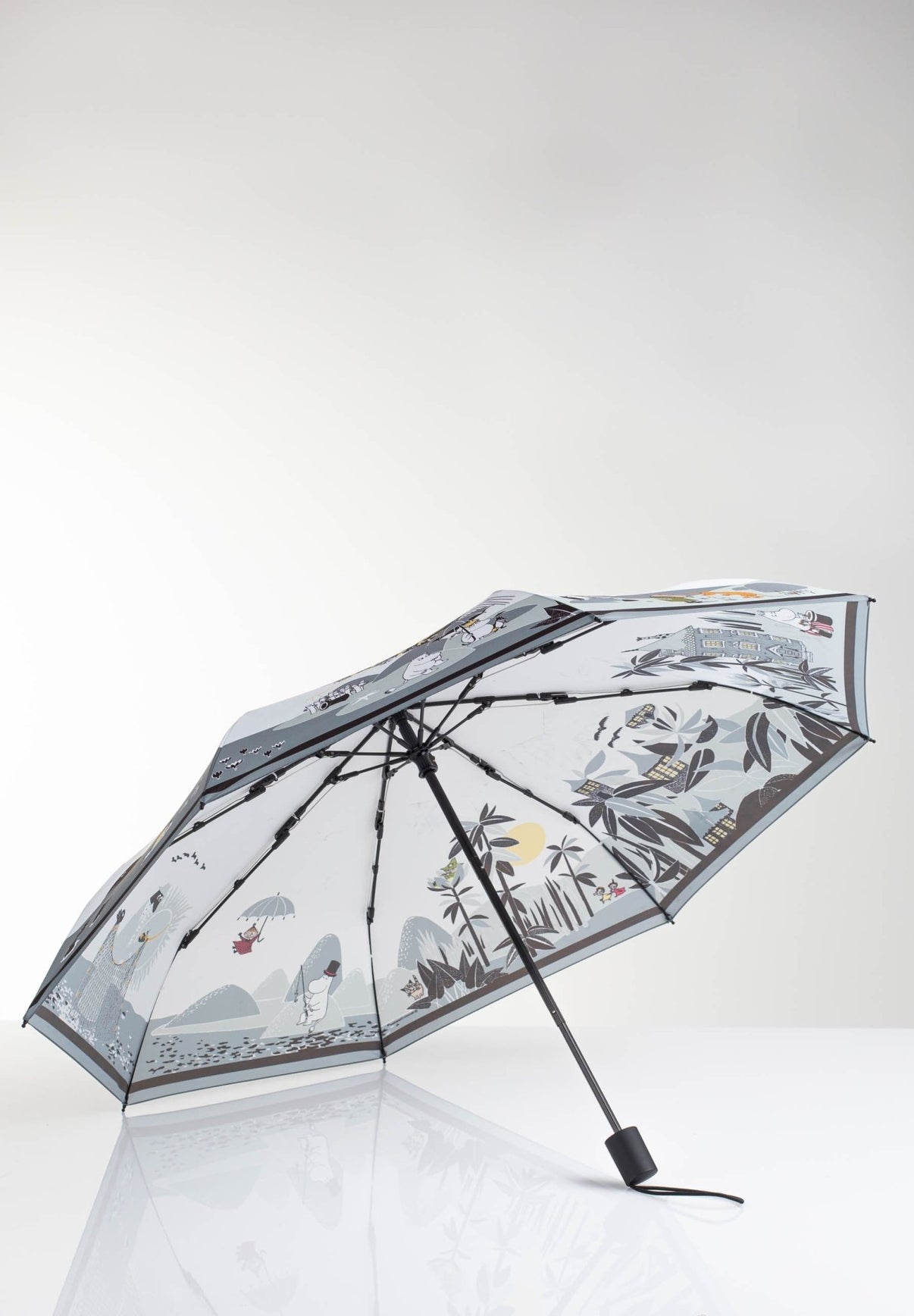 Mumitroldene paraply 100cm "Moomin Island" - Dsignhouse