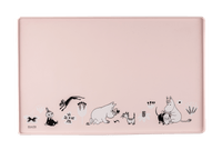 Mumitroldene silikoneunderlag 48 x 30 cm - pink - Dsignhouse