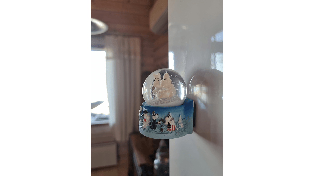 Mumitroldene sneboldmagnet til køleskabet - Dsignhouse