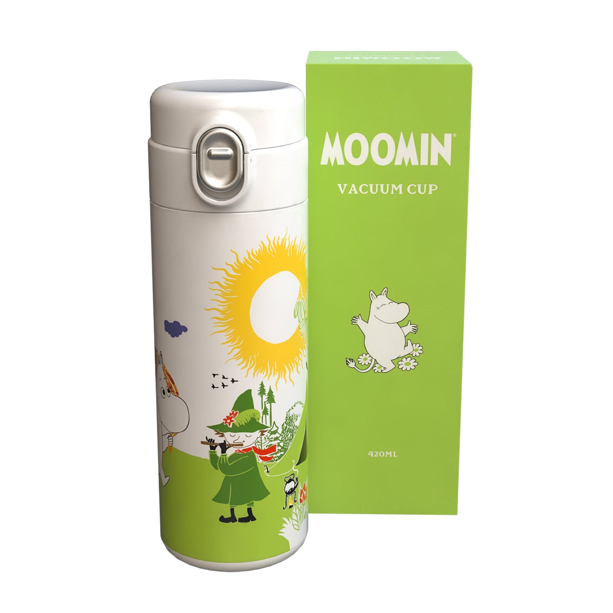 Mumitroldene thermoflaske grøn 420 ml - Dsignhouse