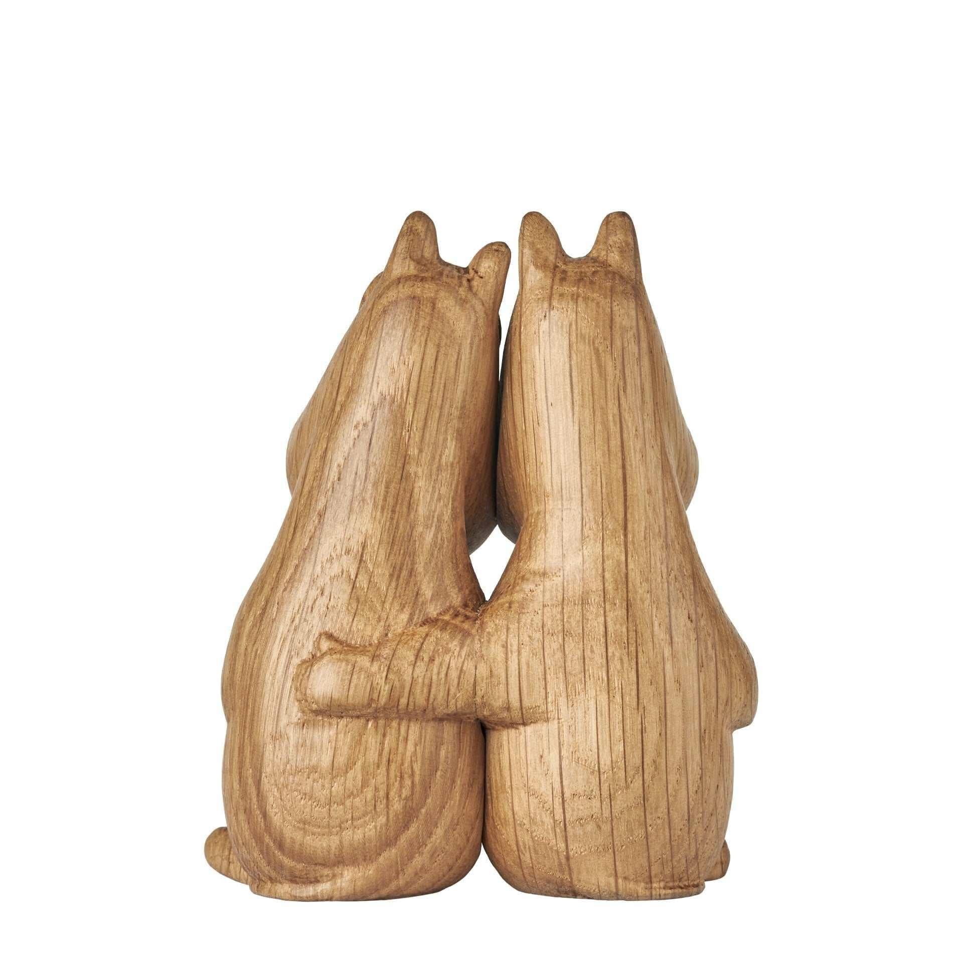 Moomin Kram træfigur i egetræ 10 cm jubilæumsudgave
