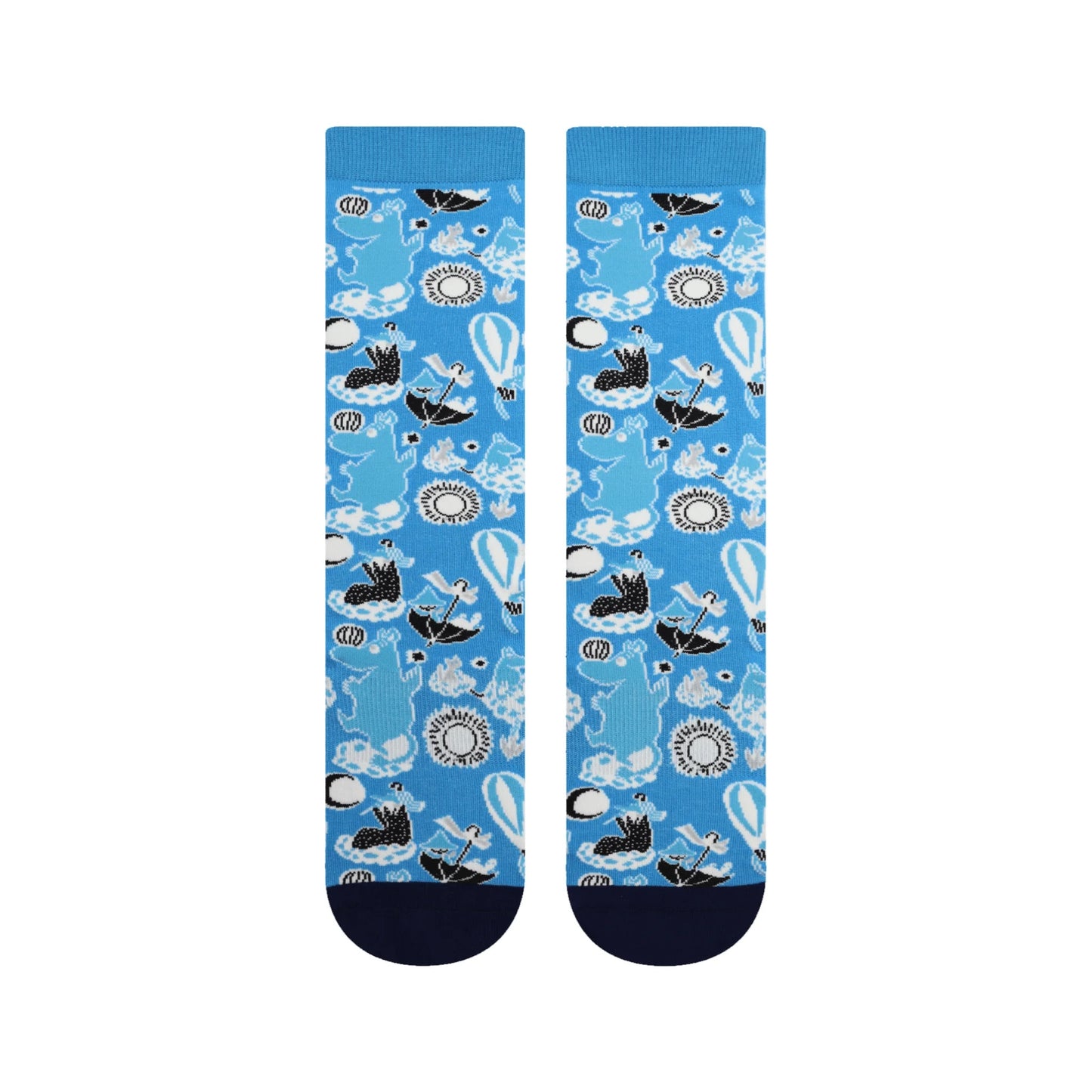 The Mumins Nvrlnd Socks, Baby Blue Crew