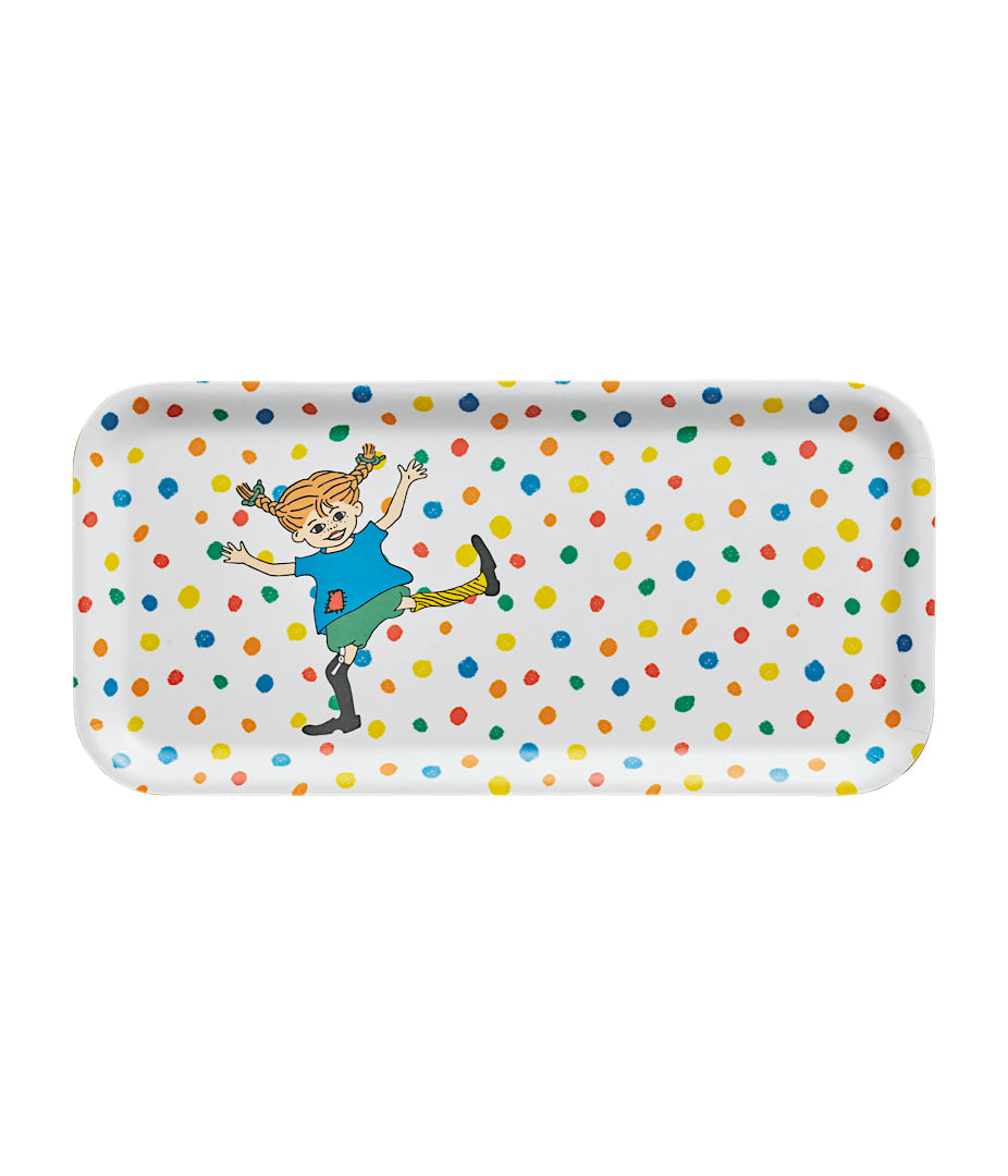 Pippi Longstocking Tray 27x13cm, Hoppsan