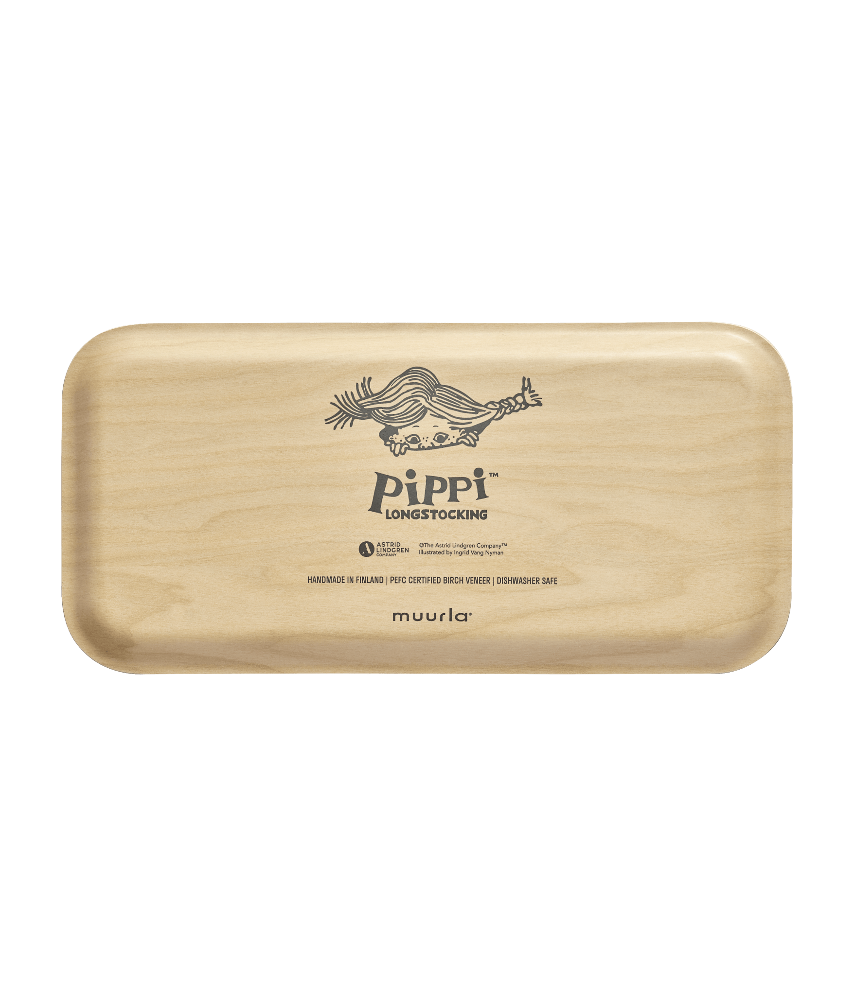 Pippi Langstrømpe bakke 27 x 13 cm - Hoppsan - Dsignhouse