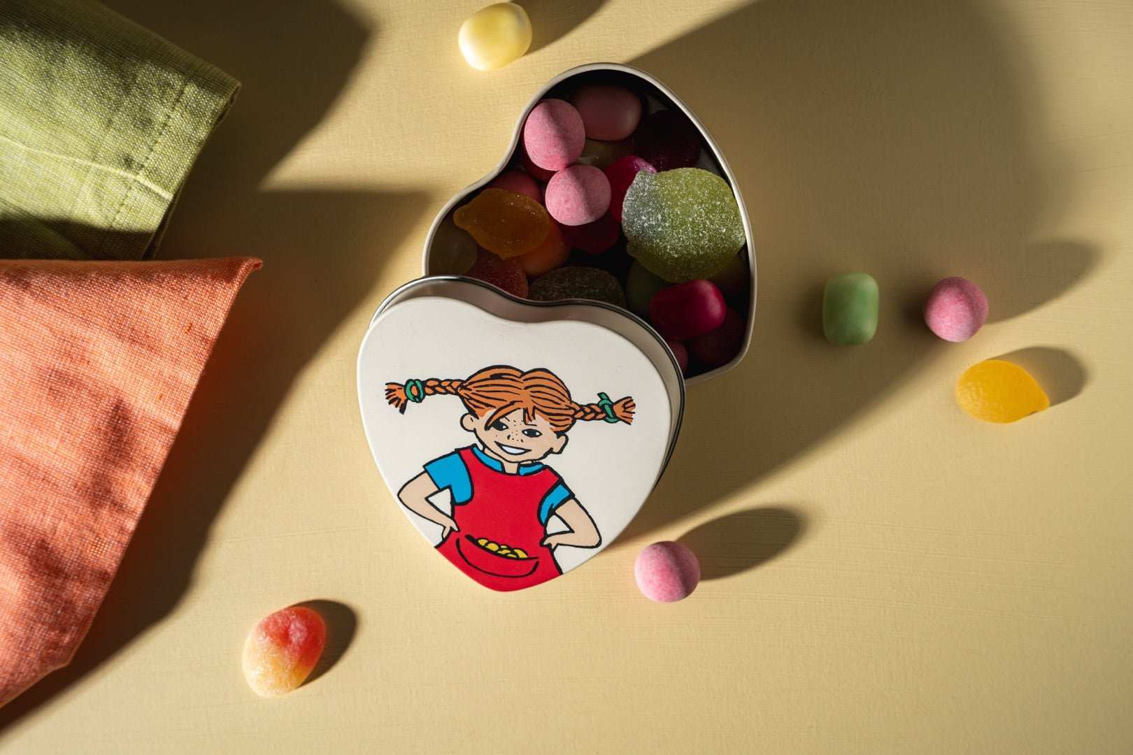 Pippi Langstrømpe tindåse BE MORE PIPPI 10cm - Dsignhouse