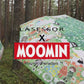 The Moomins umbrella 100cm "Dangerous Journey" Green