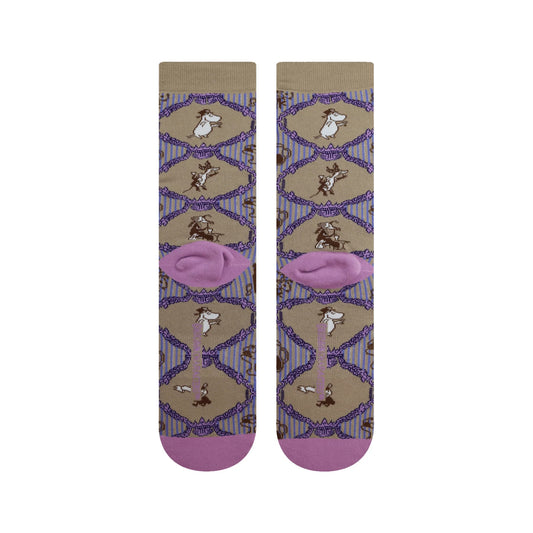 The Moomintrolls Nvrlnd Socks, Celebration Lilac Crew