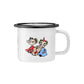 The Moomins Enamel mug 1.5 dl, Thingumy &amp; Bob