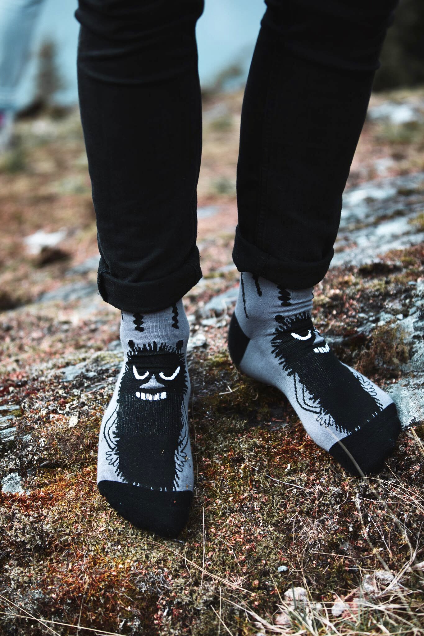 The Moomintrolls Nvrlnd Socks, Stinky -