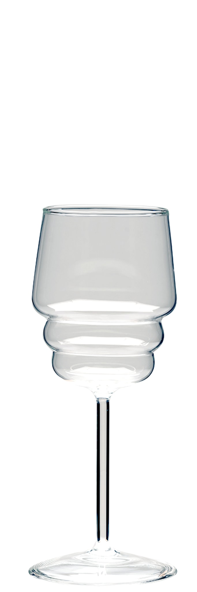 Steps White wine glass