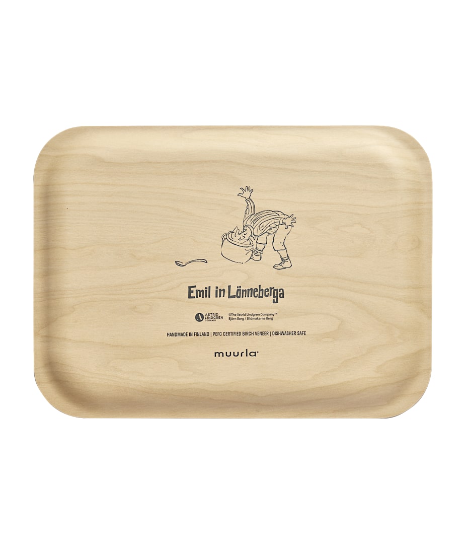 Emil from Lønneberg tray 27x20 cm, Blue