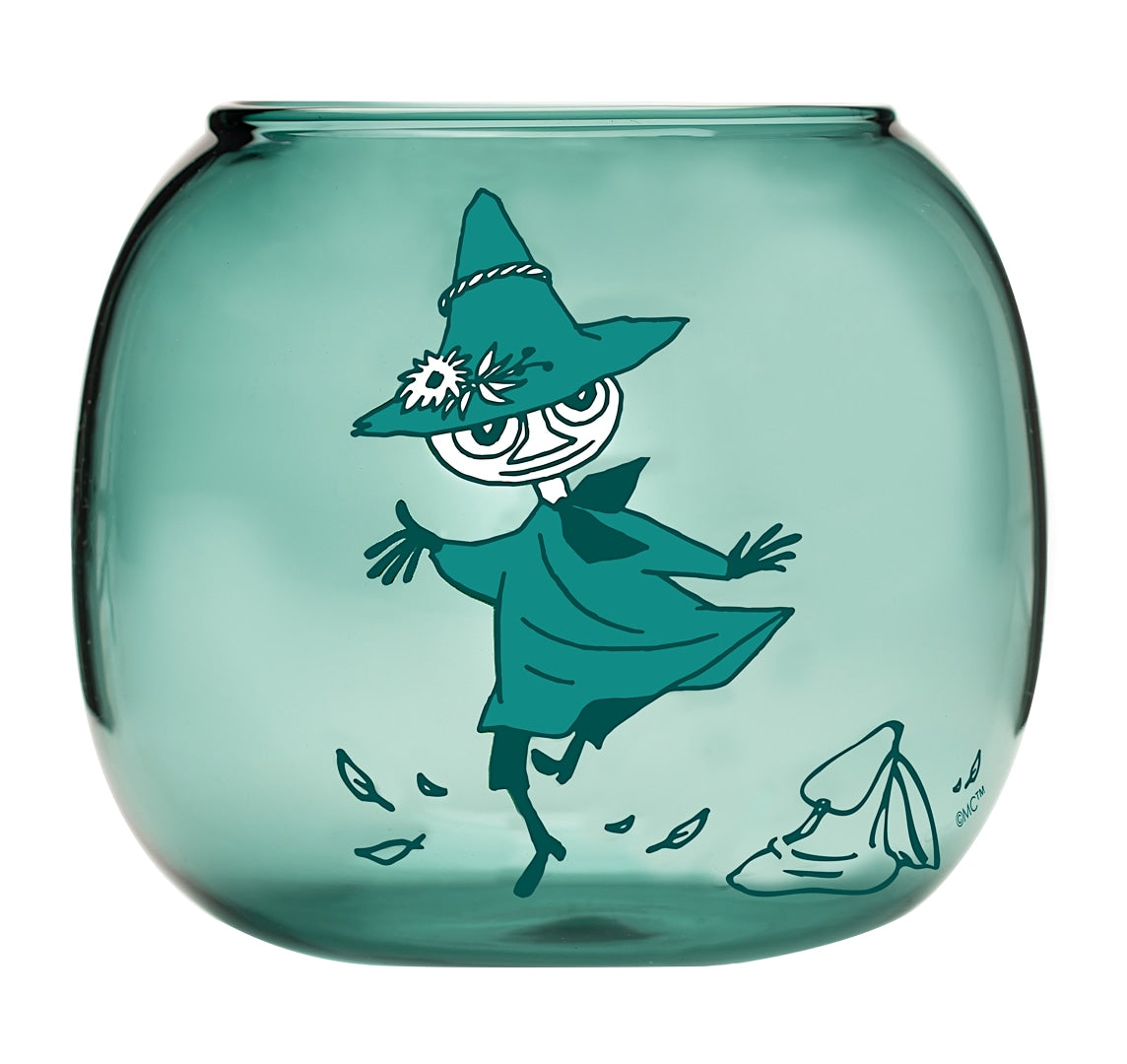 The Moomins Tealight holder Mumrikken, green