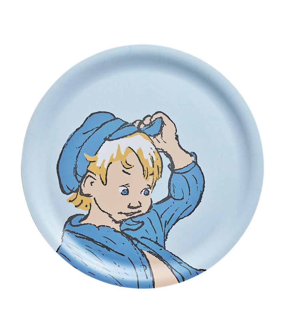 Emil from Lønneberg tray 25 cm, Blue