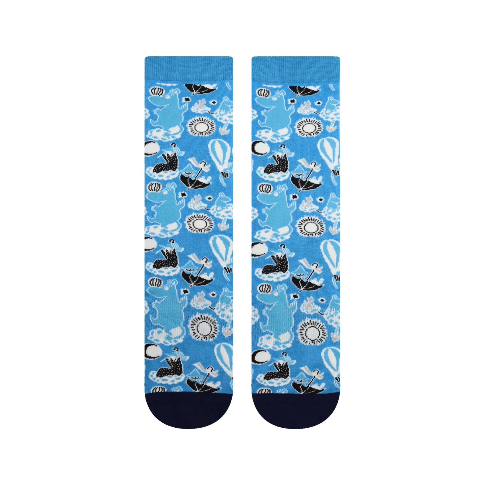 The Mumintrolls Nvrlnd Socks, Baby Blue