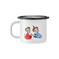 The Moomins Enamel mug 1.5 dl, Thingumy &amp; Bob